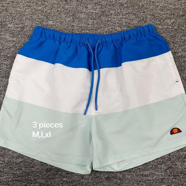 Short blanc bleu