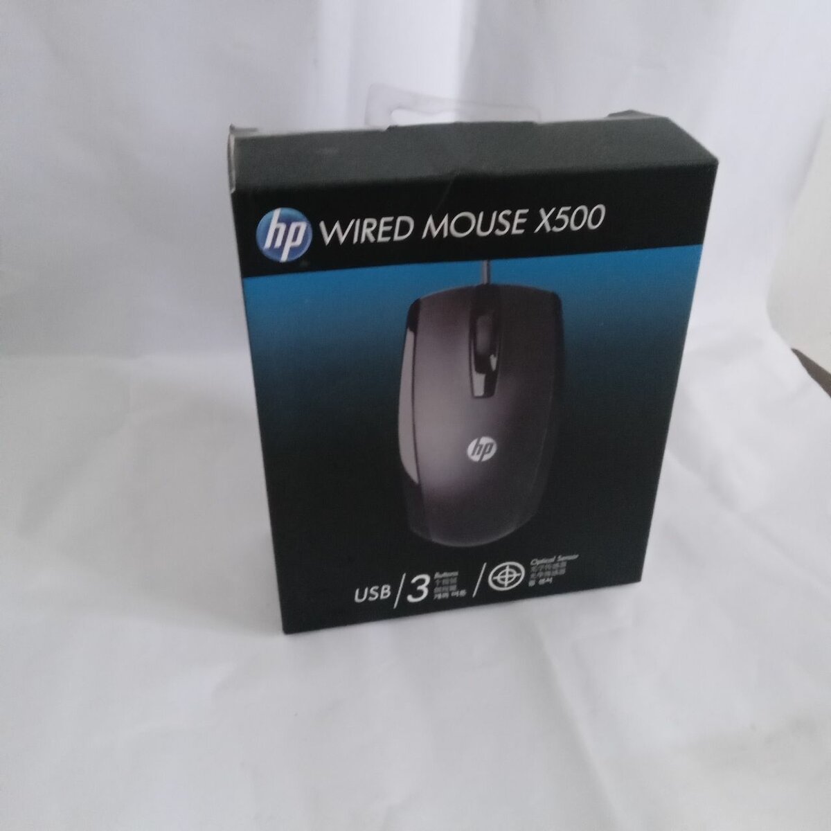 HP Wired Mouse X500