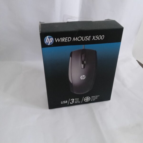 HP Wired Mouse X500