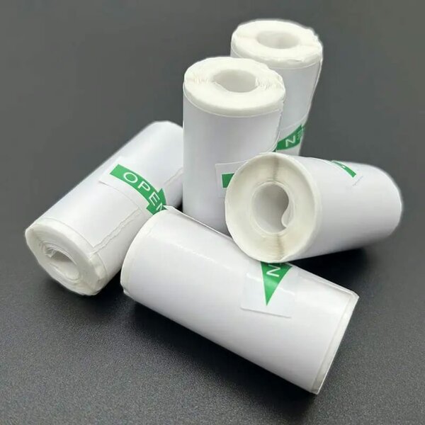 Etiquettes autocollant blanche