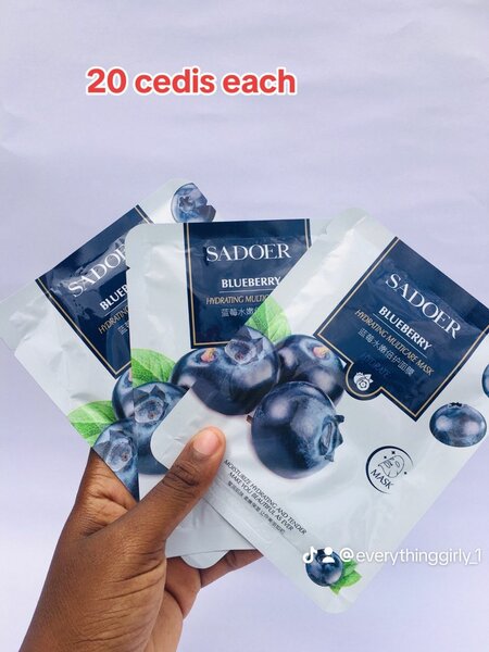 Skincare facemasks