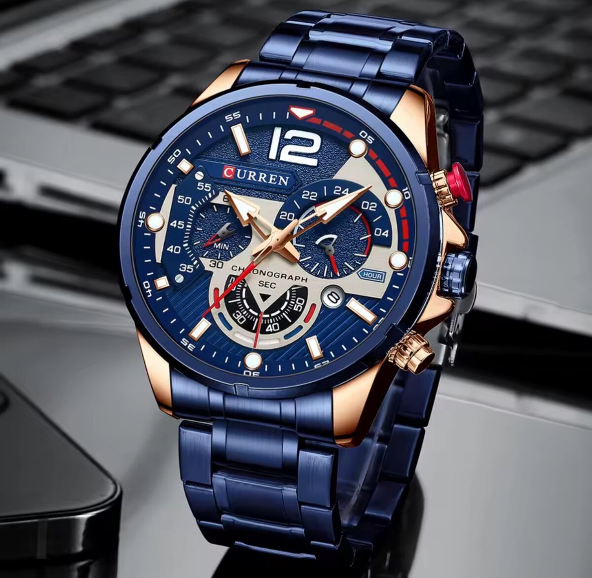 Montre Homme Sport Chronographe