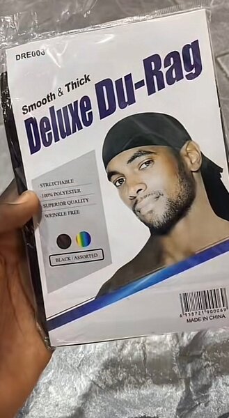Du-rag Smooth & Thick Noir