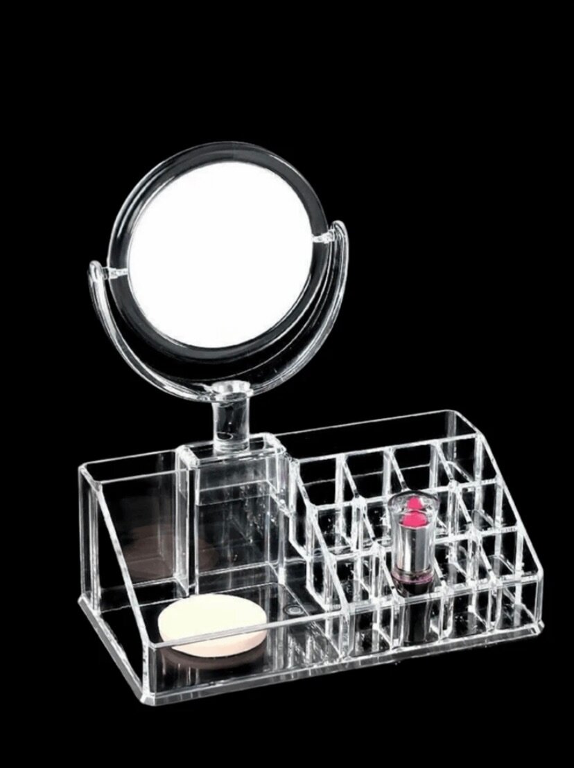 Organisateur de makeup, miroir