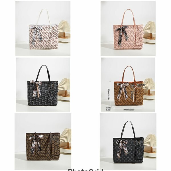 Sac fourre-tout élégant motif