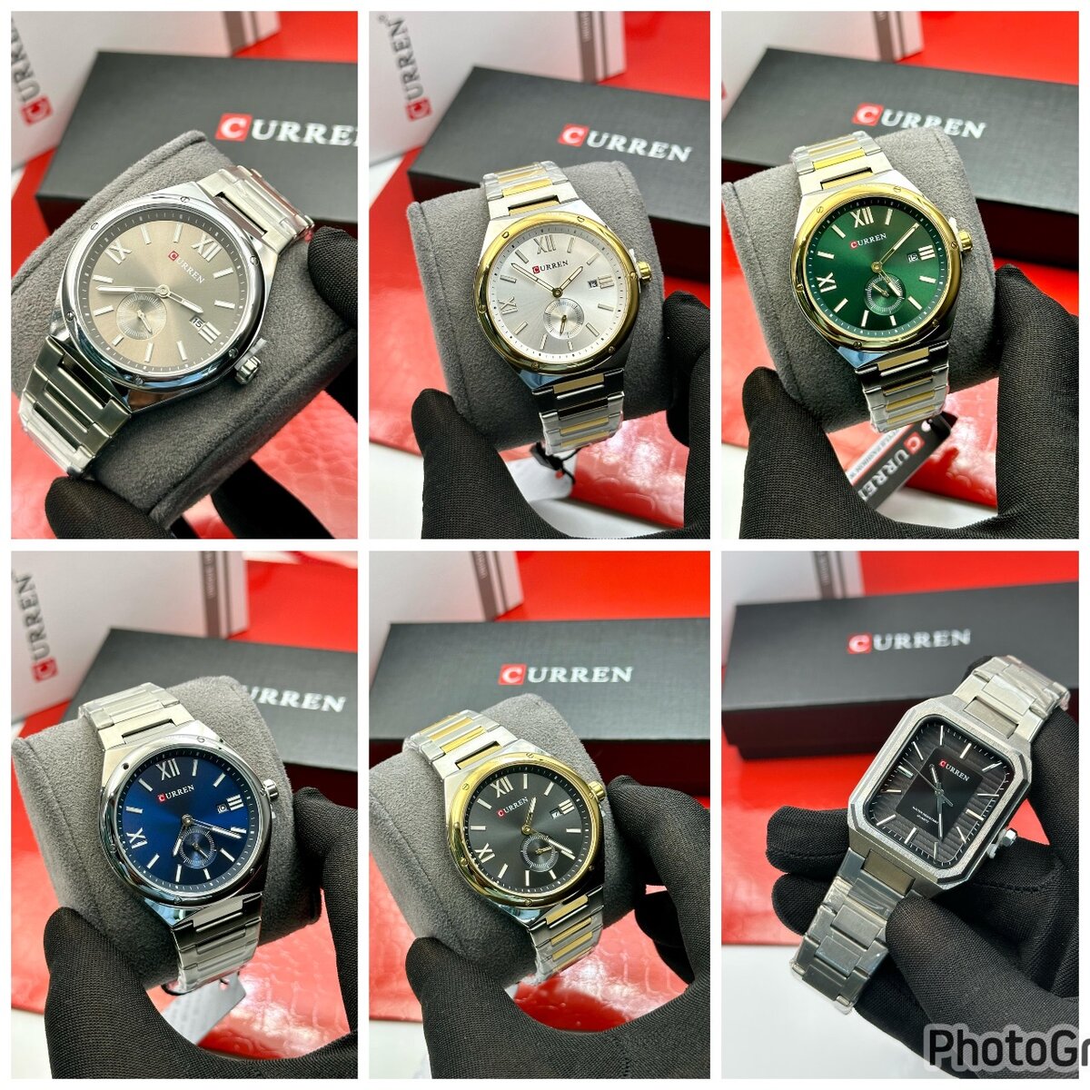 Montres élégantes CURREN hommes