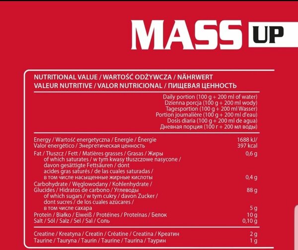 MASS UP moyen