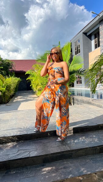 Floral Two Piece