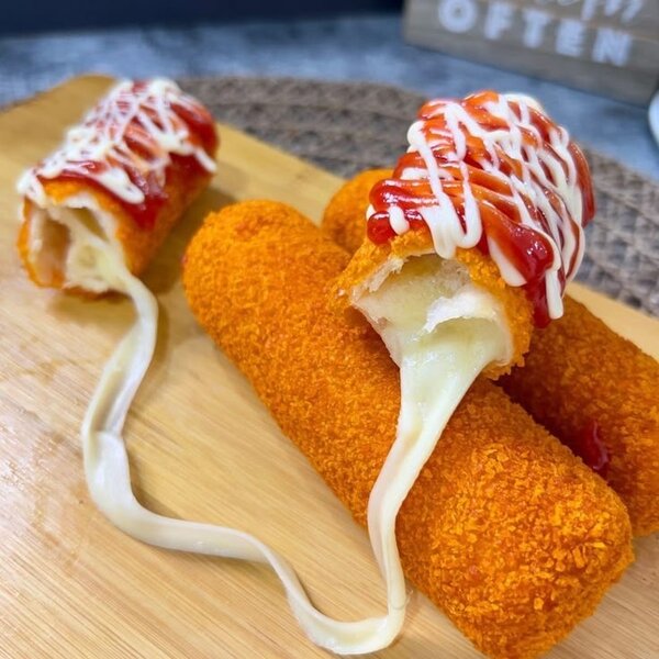 Hot Dogs Coréens à Fromage