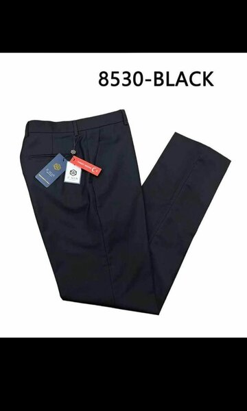 Pantalon tissu-NOIR