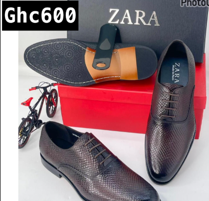 brown shoes