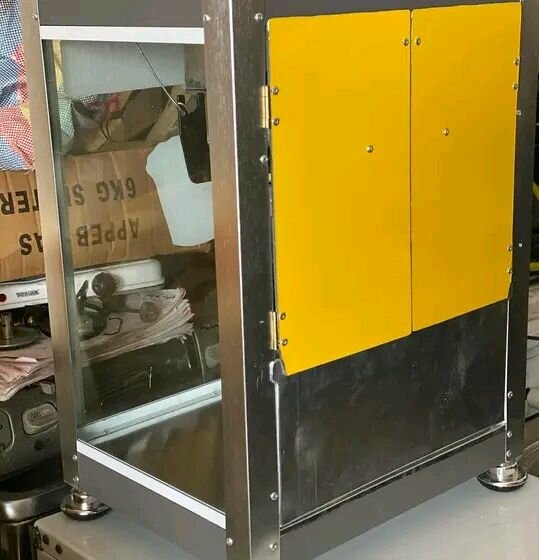 Gas popcorn machine