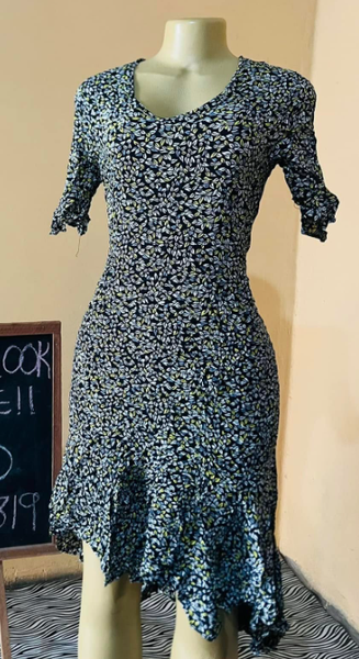 Dress with flowers