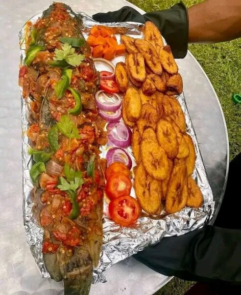Grilled catfish