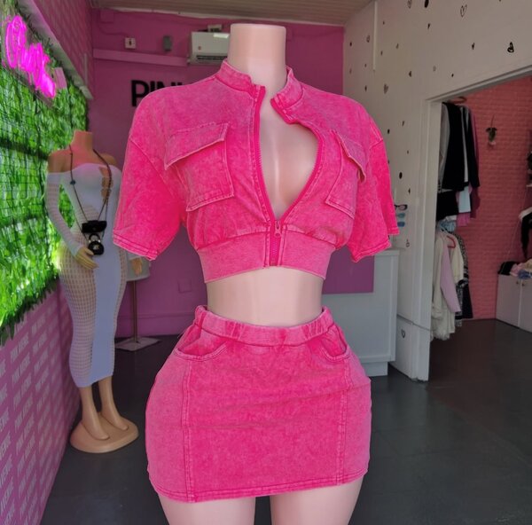 Pink dress