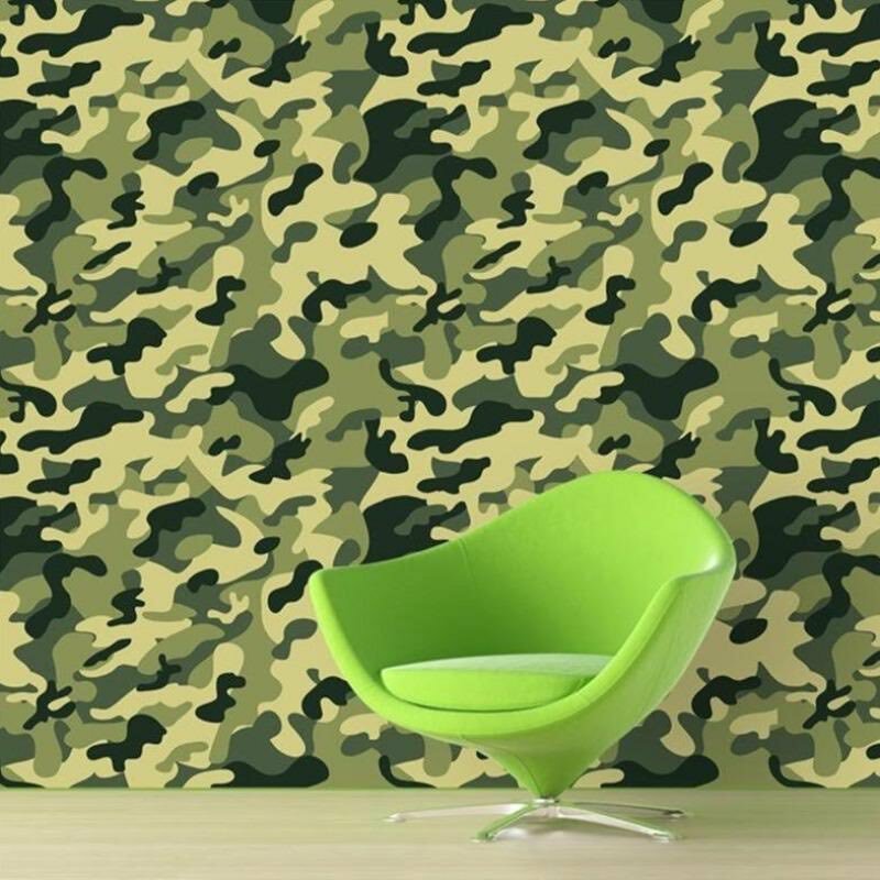 Papier Peint vert adhésifs