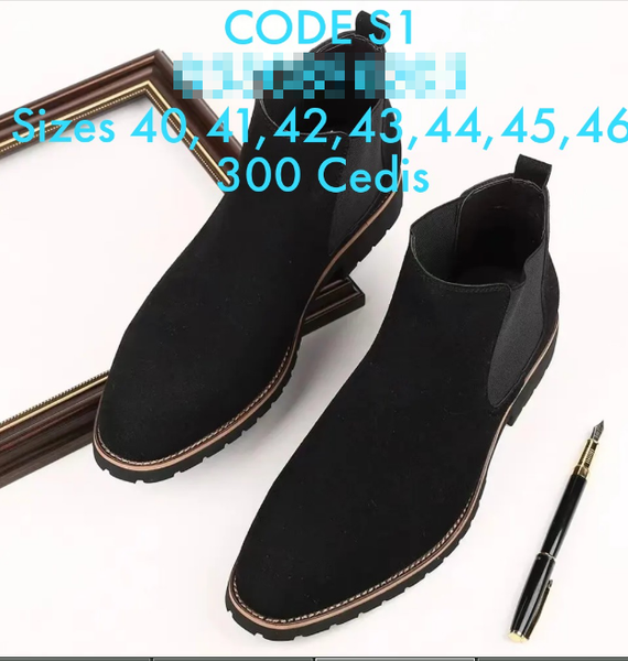 black boots