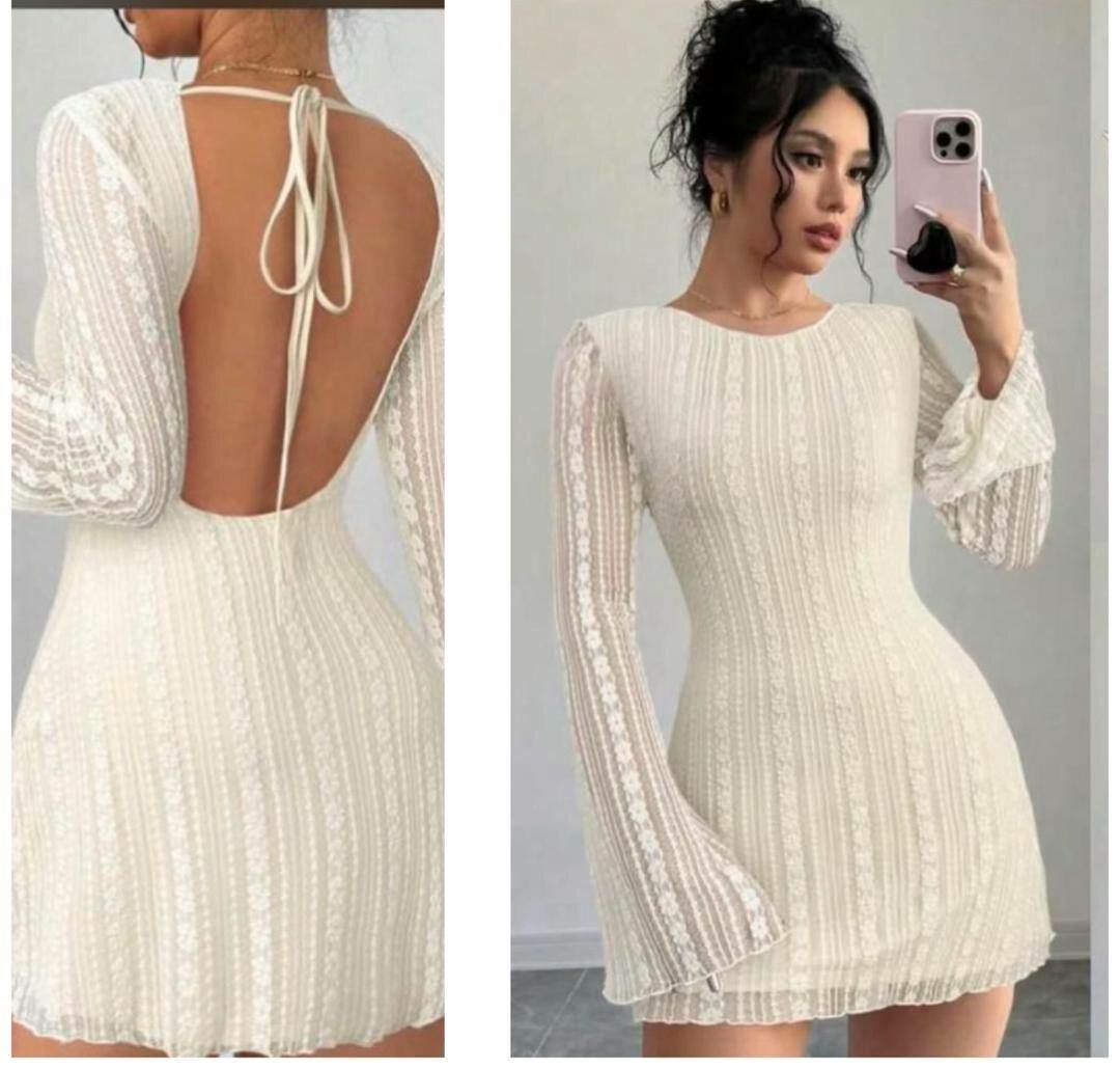 Robe Dos Nu Été Élégante