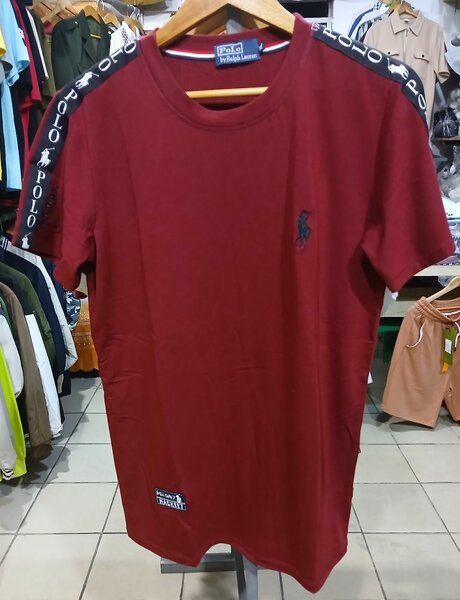 T-shirt rouge homme Polo