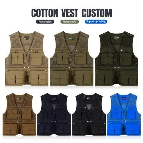 Gilet Tactique en Coton Personnalisé