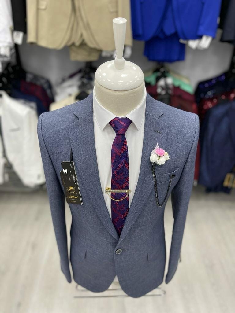 Costume classique gris