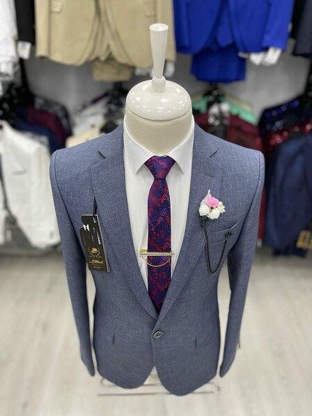 Costume classique gris