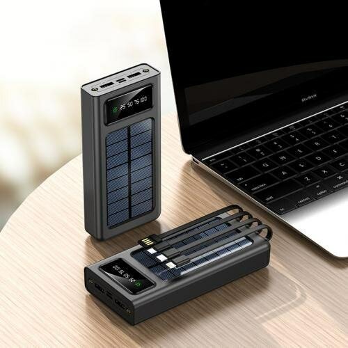 PowerPoint solaire 4 câble 20000mah