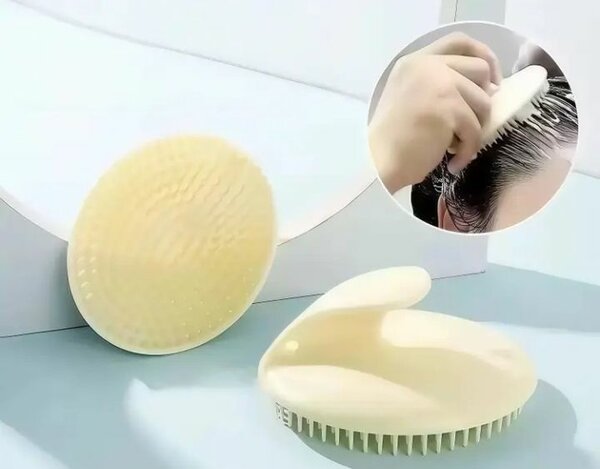 Brosse de massage cuir chevelu