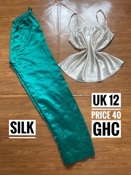 Silk nightwear