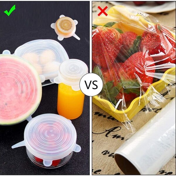 Silicone food cover
