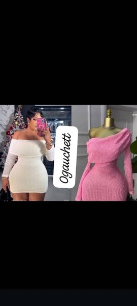 Robe Pull Épaules Dénudées