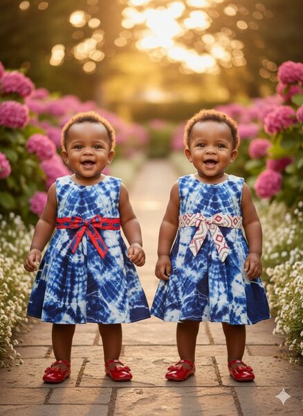 Robe 24 mois 2 ans Jumelles