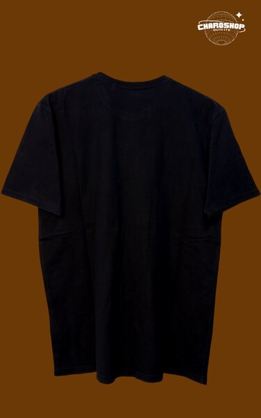T-shirt noire "NOPE" unisexe