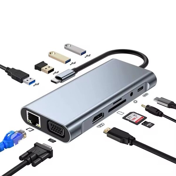 Adaptateur hub 11 en 1
