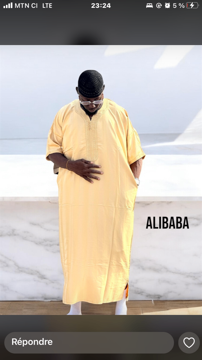Boubou marocain