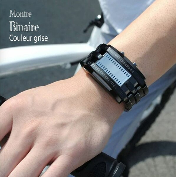 Montre à lecture linéaire