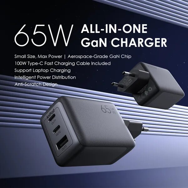 Chargeur oraimo HyperGaN 65W