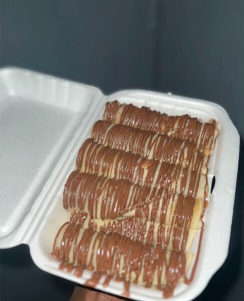 Crêpes au chocolat délicieux