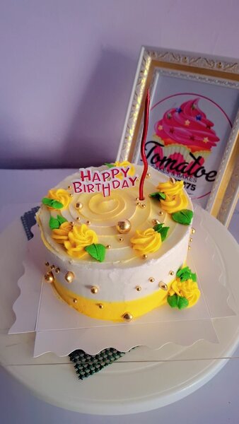 Floral bento Cake