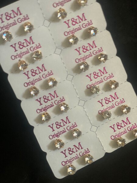Diamond earrings