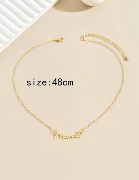 Fadeless Mama Heart Necklace