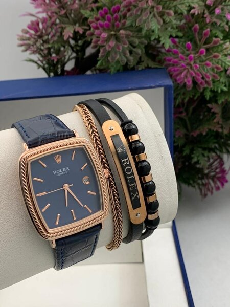 Original Rolex Geneve Leather watch