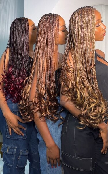 French curly
