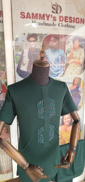 Kaftan top and down