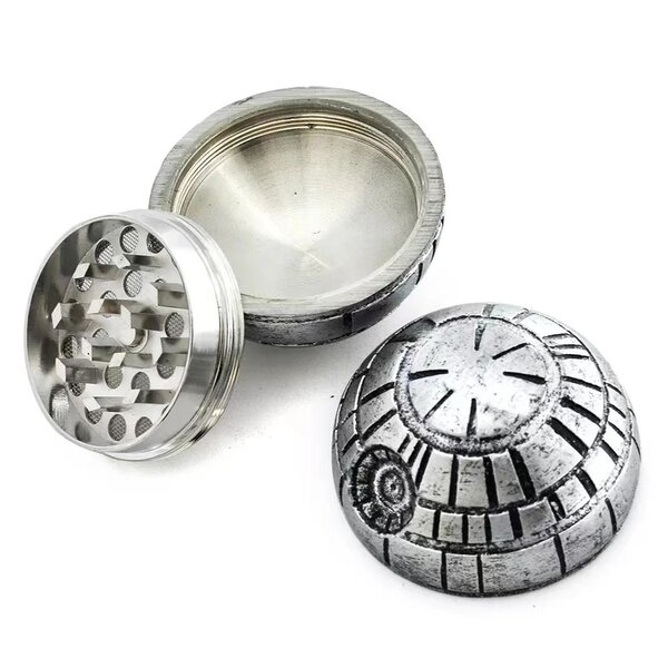 Grinder métallique étoilé