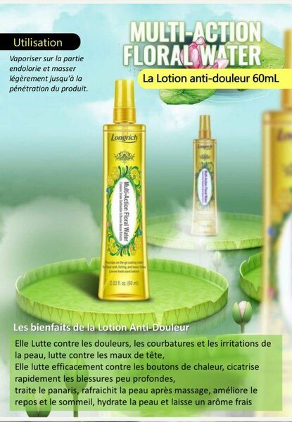 Lotion anti-douleur 60ml