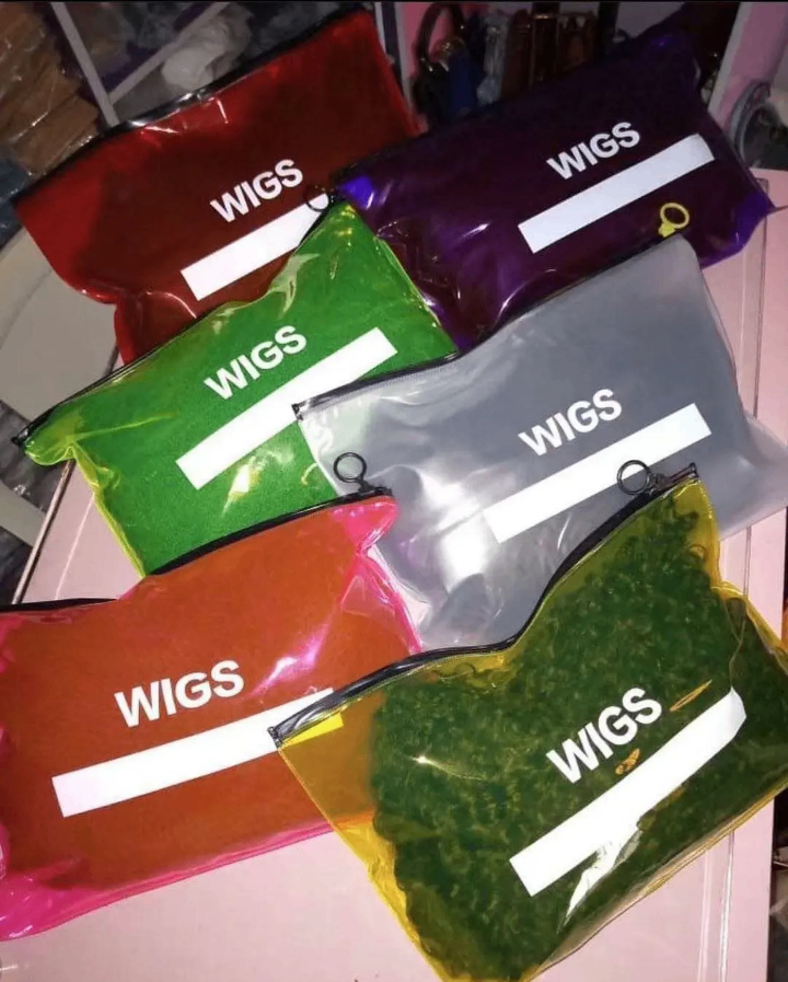 Pochettes de Rangement pour Perruques