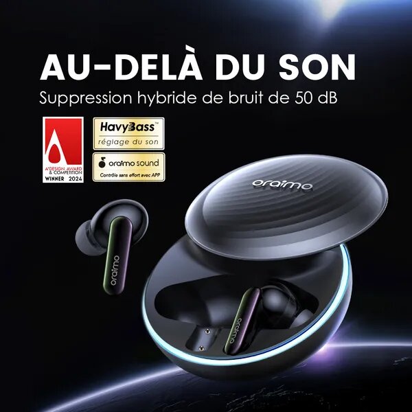 oraimo Ecouteurs bluethooh