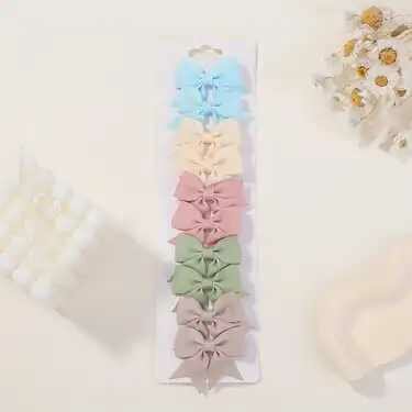 Lot de nœuds pour cheveux colorés