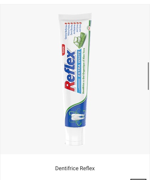 Dentifrice Reflex Blanchissant